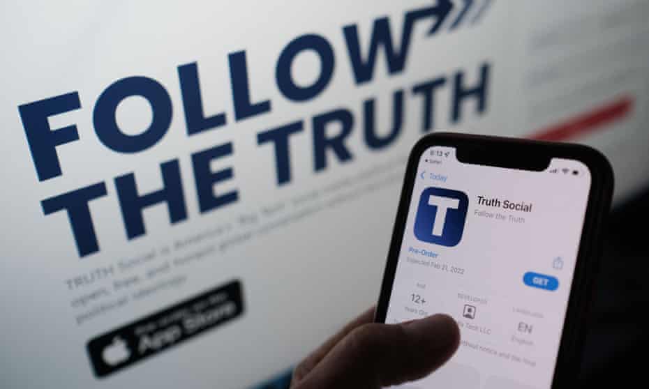 Trump's new social media app 'Truth Social' off to a shaky start.