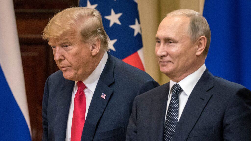 Trump says he would send nuclear submarines 'up and down' Russia's coast to threaten Putin.