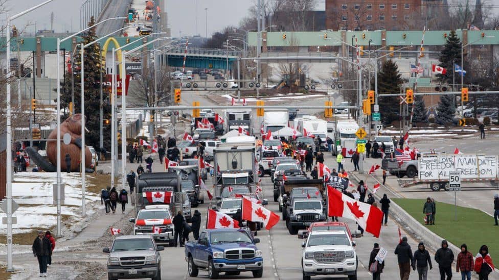 Protester says he has 'nothing left' after spending his life savings to support Freedom Convoy.