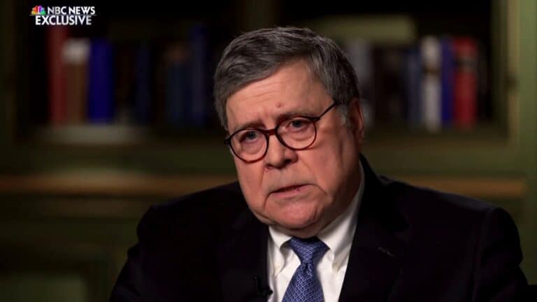 Barr says there’s no evidence to show that Trump is “legally responsible” for Jan. 6