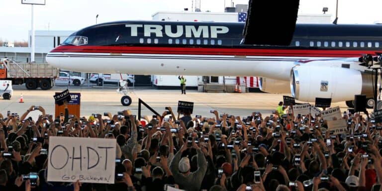 Trump PAC is fundraising for a new 'Trump Force One' private jet.