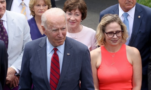 New book reveals Biden's private frustration with Sen. Sinema.