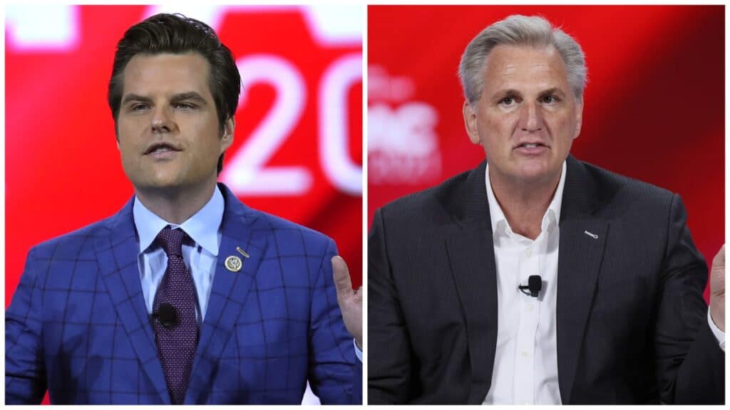 McCarthy said Gaetz was ‘putting people in jeopardy’ with his comments after Jan. 6.