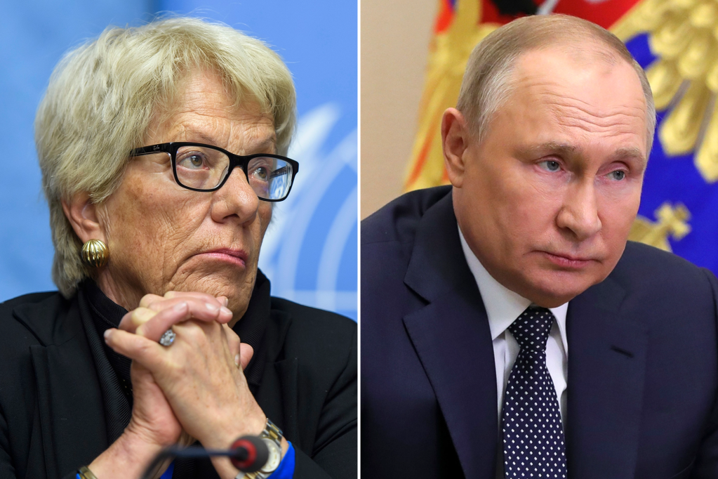 Former UN prosecutor urges global arrest warrant for Vladimir Putin: Report.