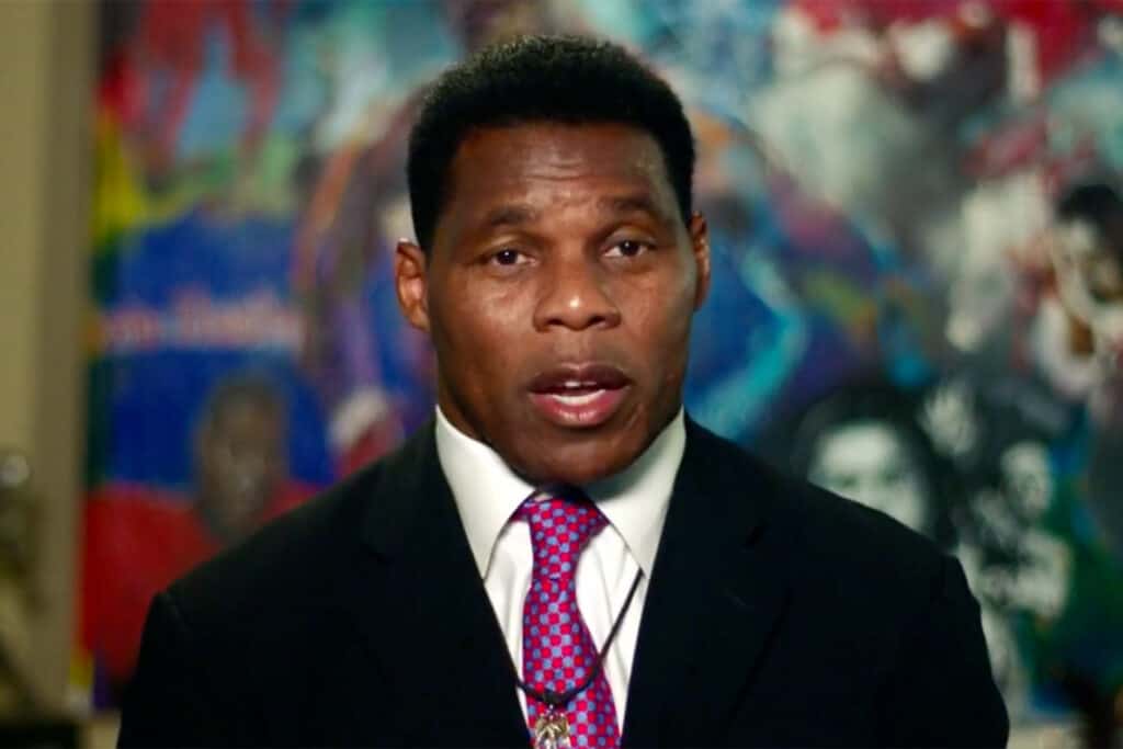 Woman alleges Herschel Walker took her to get an abortion.