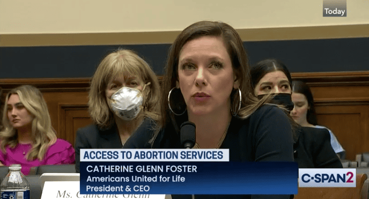 Anti-abortion activist tells Congress that aborted fetuses are burned to power lights in D.C.