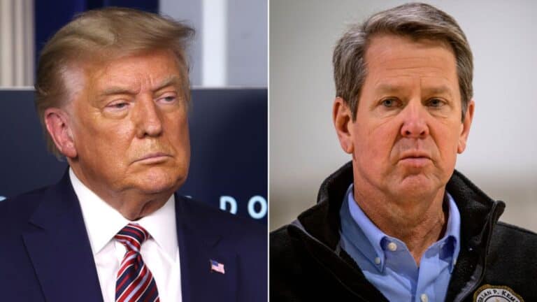 Gov. Kemp slams Trump’s false election fraud claims.