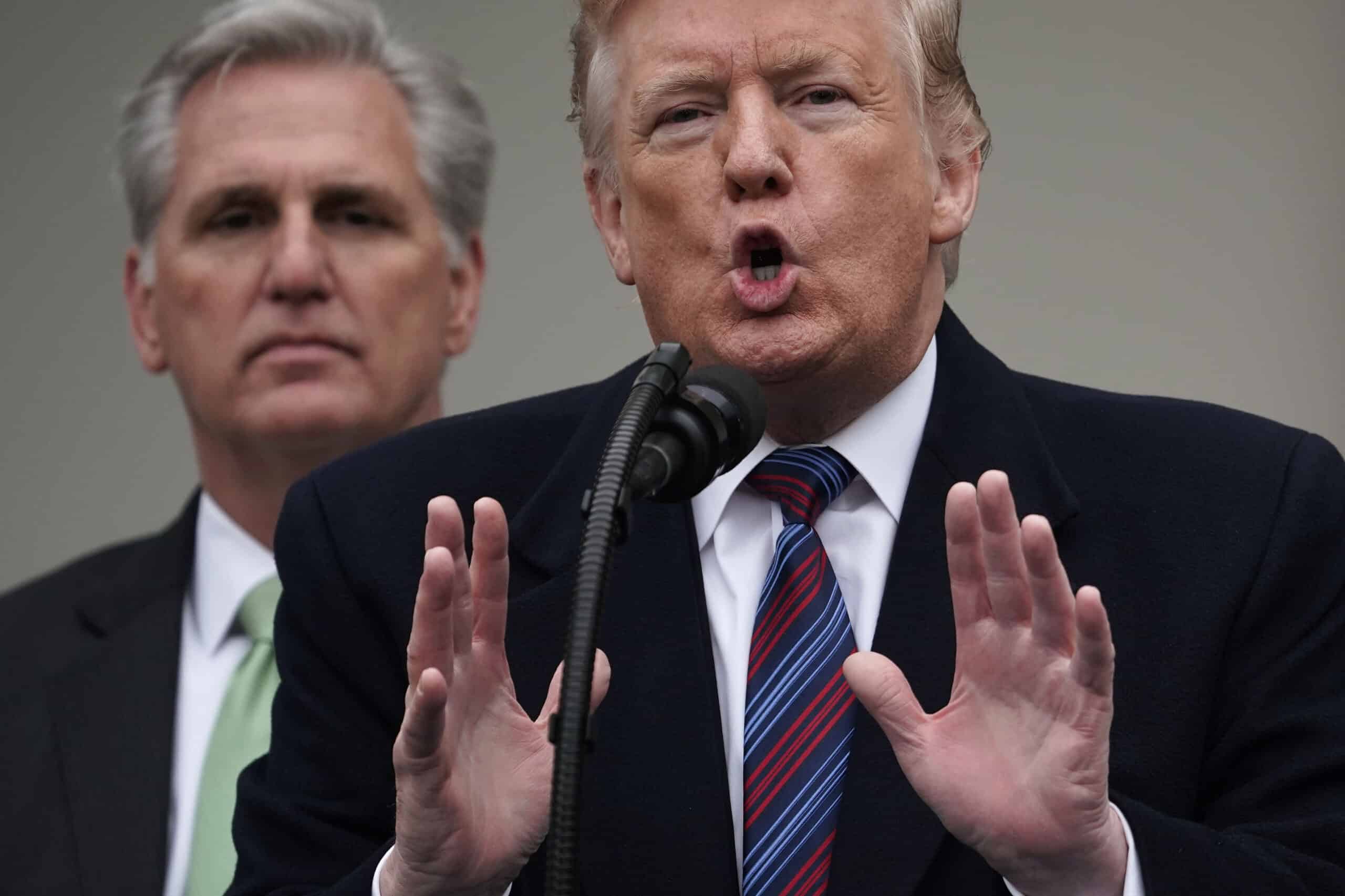 Trump slams McCarthy’s ‘very, very foolish decision’ to pull GOP nominees from the Jan. 6 committee.