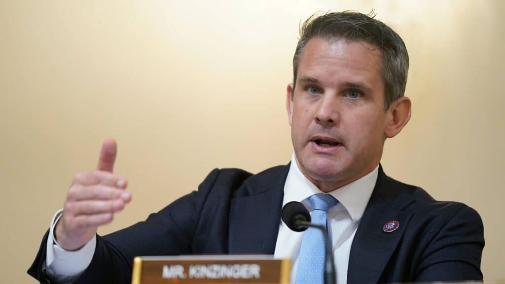 Adam Kinzinger endorses several Democrats in key governor and secretary of state races.