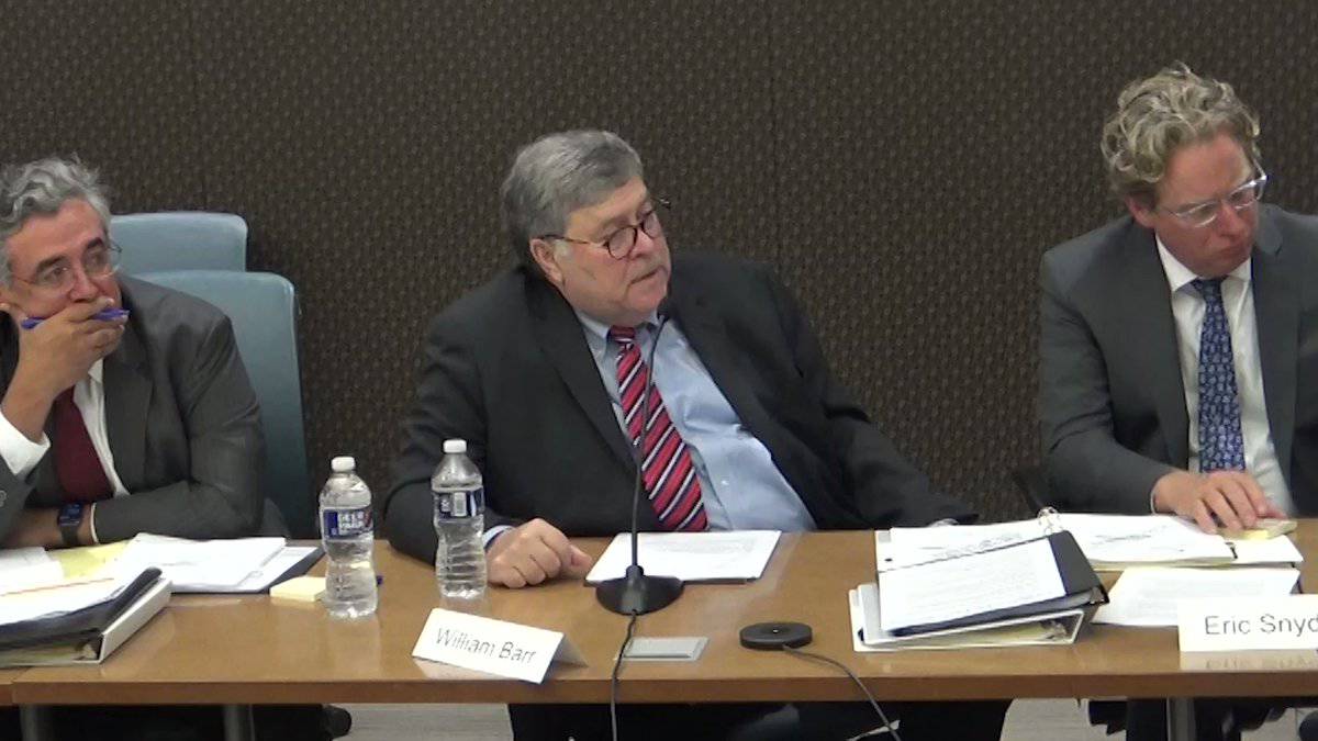 Bill Barr says he told Trump voter fraud "was bullshit"