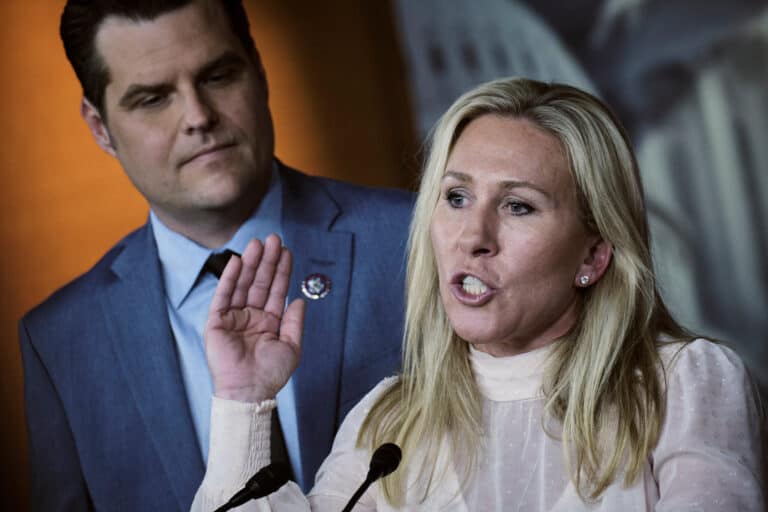 Biden White House put Marjorie Taylor Greene, other Republicans on blast for criticizing student loan relief after their federal loans were forgiven.