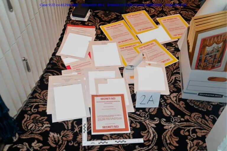 Investigators reviewing some of the documents retrieved from Mar-a-Lago needed special clearance before viewing them, Justice Department says.