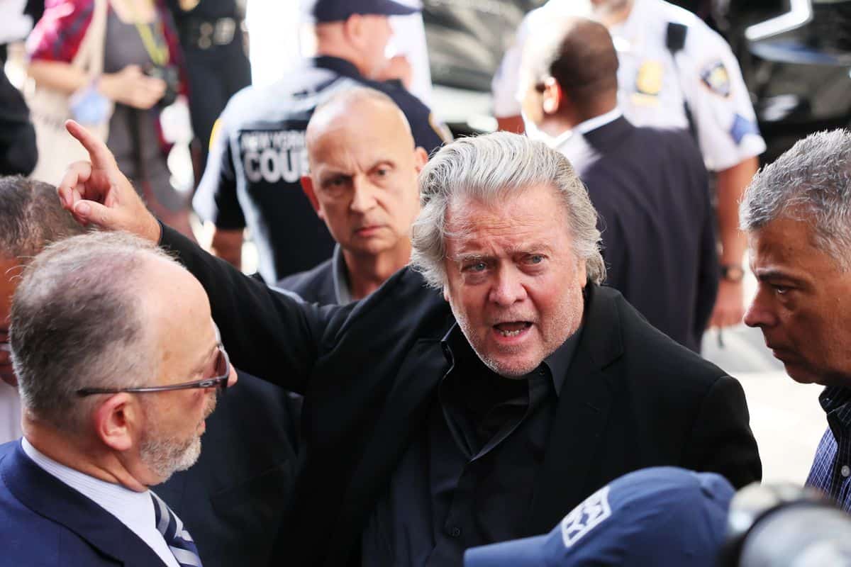 Steve Bannon surrenders in Manhattan 'We Build the Wall' donor-scam case: Report.