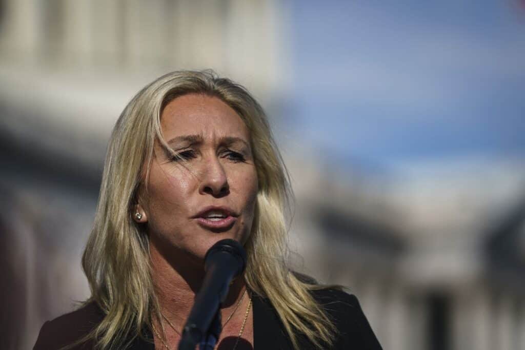 Marjorie Taylor Greene reportedly lost a lot of money after investing in Trump-linked company.