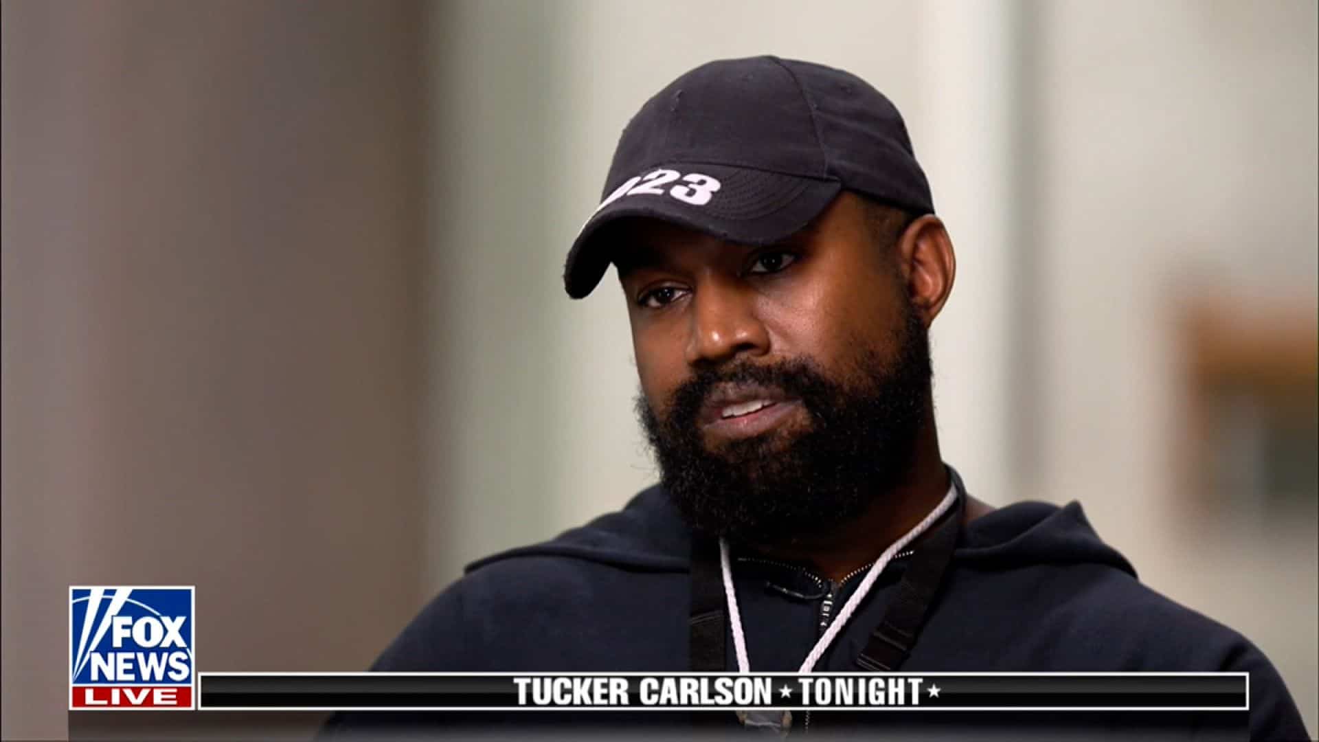 Fox News cut Kanye West's anti-Semitic comments and bizarre rant about 'fake children' from Tucker Carlson interview.