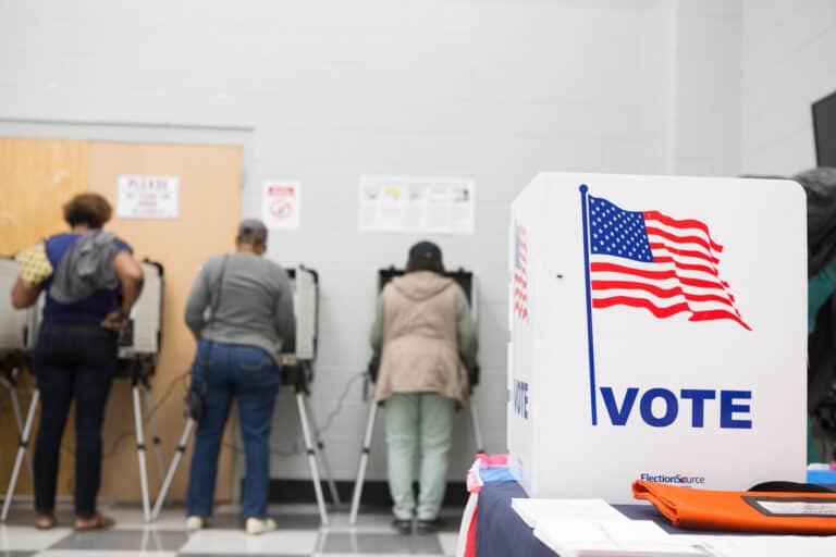 Georgia breaks midterm early voting record.