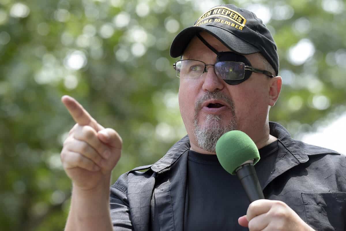 Founder of the Oath Keepers convicted of seditious conspiracy in Jan. 6 case.