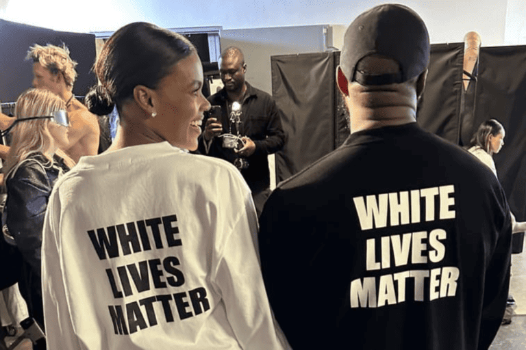 The real reason why Kanye West can’t legally sell his ‘White Lives Matter’ shirts.