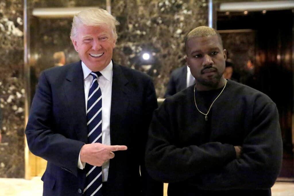 Kanye West says Donald Trump screamed at him during dinner at Mar-a-Lago and said he would lose if he runs for president in 2024.