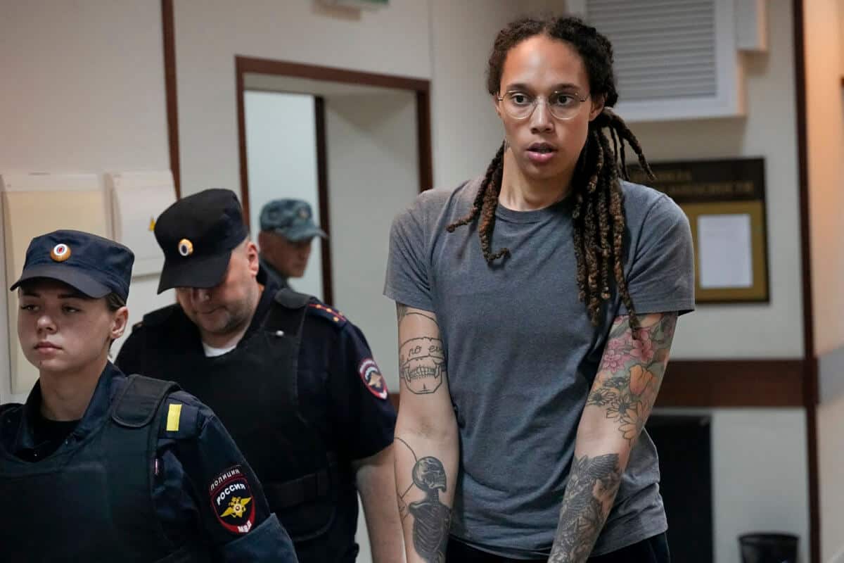 Brittney Griner released from Russian detention in prisoner swap between the U.S. and Moscow