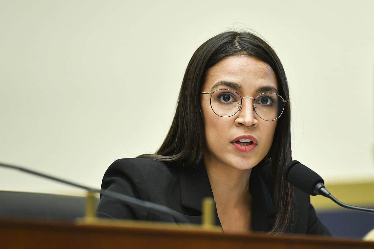 Ocasio-Cortez was the only Democrat to oppose omnibus spending package.