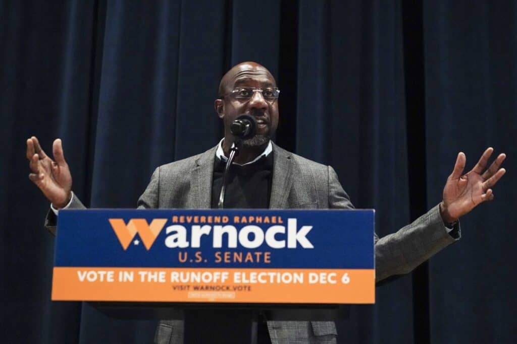 Raphael Warnock win Georgia runoff election.