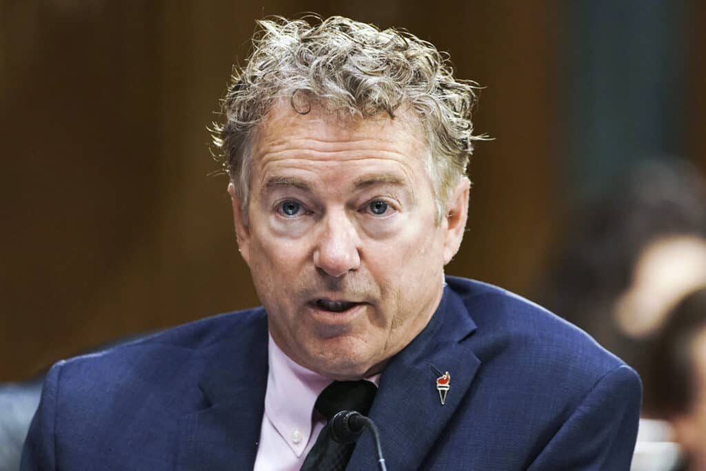 Rand Paul says his staffer was "brutally attacked" in DC.