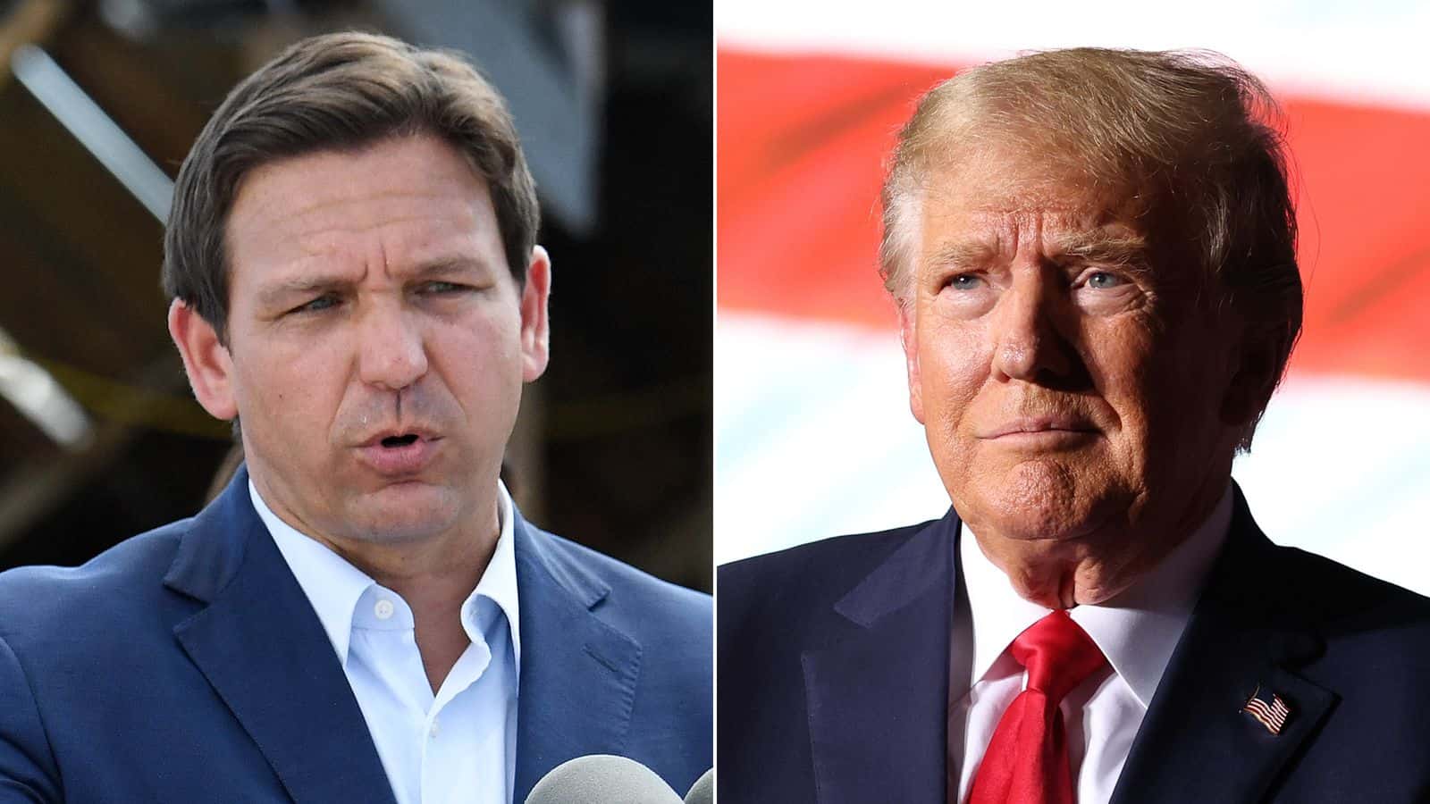 DeSantis trails Trump by 39 points in new Florida poll.