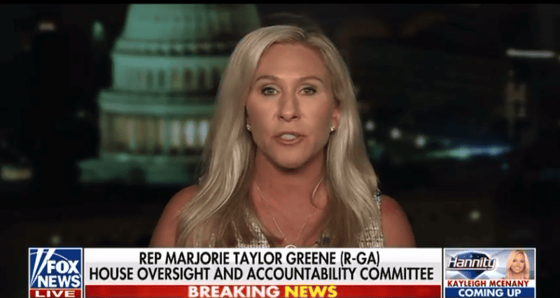 Marjorie Taylor Greene demands conservatives get their own "safe spaces"