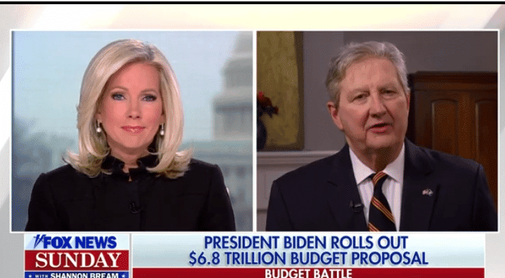 Fox News host confronts GOP senator for criticizing Biden's budget proposal and not offering a counter.