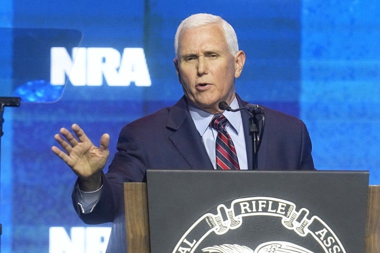 Pence booed at NRA convention in his home state.