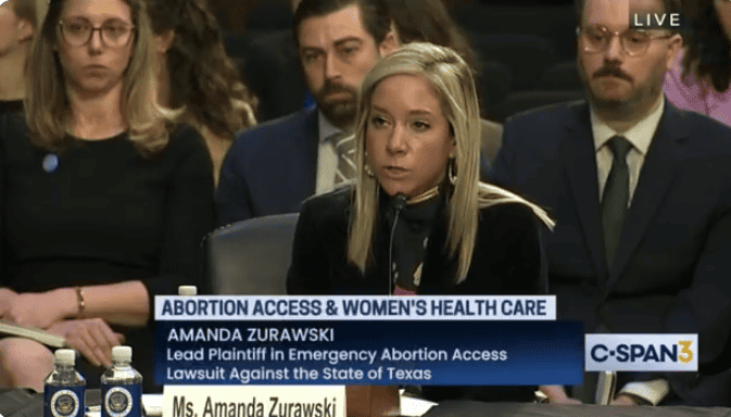 Texas woman who nearly died after she was denied an abortion slams Sens. Cruz, Cornyn at Senate hearing: “I nearly died on their watch