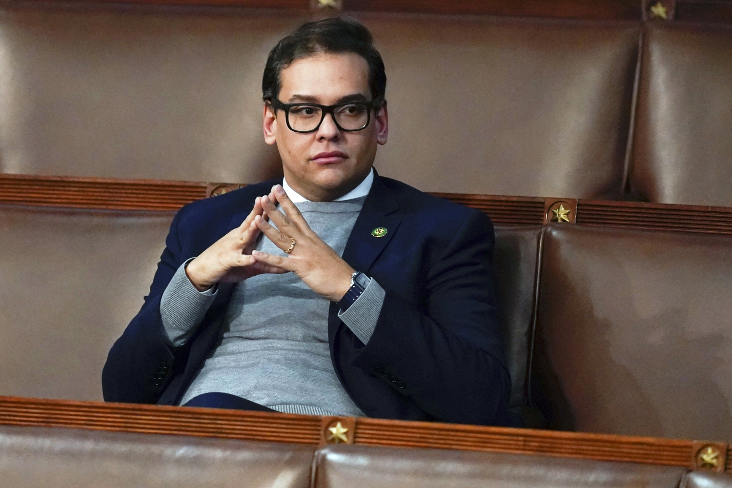George Santos says he would rather go to jail than reveal who posted $500,000 bond.