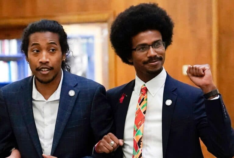 Expelled Tennessee lawmakers reclaim their state House seats.