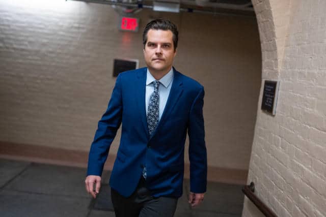 Gaetz slams House Republicans Biden impeachment effort.