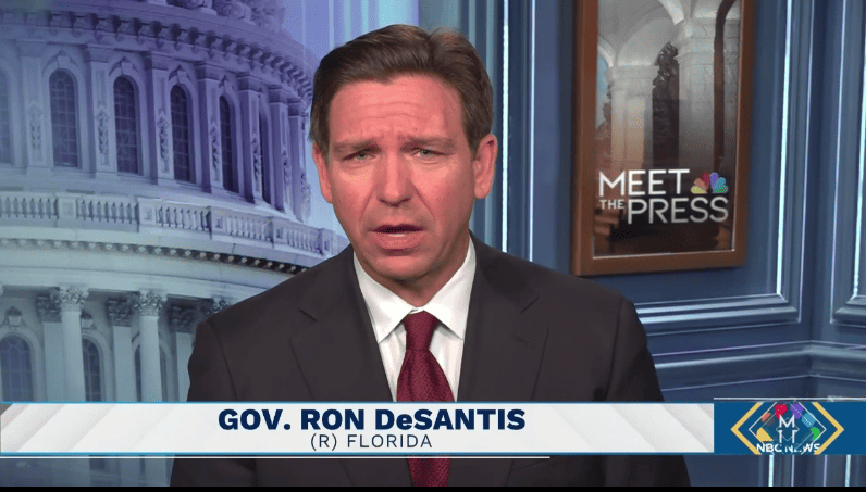 NBC host pressed DeSantis over failure to condemn neo-Nazis in Florida.