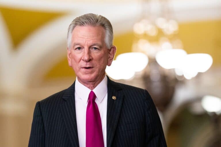 Tuberville says the Biden admin ‘would rather burn the Senate down’ than negotiate on military holds.