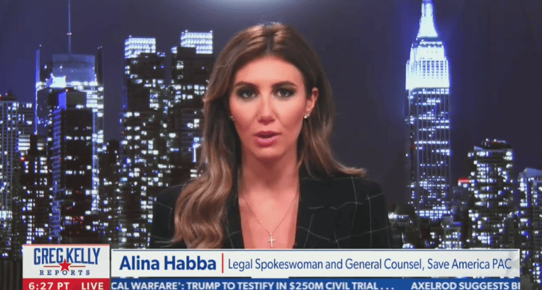 Trump lawyer Alina Habba: Letitia James is "just not that bright"