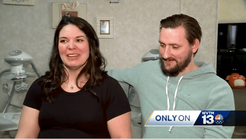 Woman born with two uteri is pregnant in both.