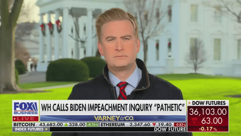 Fox News reporter: Republicans haven't provided any "concrete evidence" on Biden.