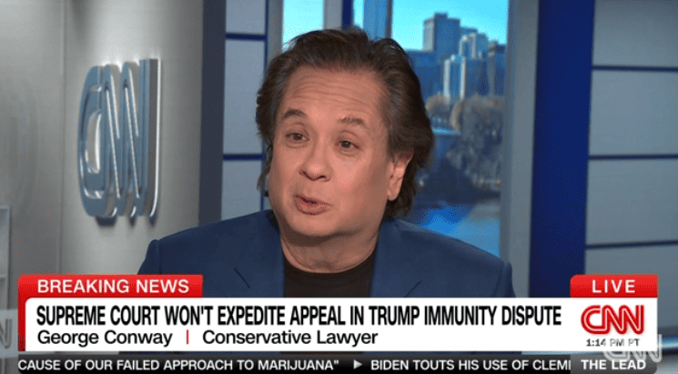 George Conway refutes claim that Trump got a 'big win' with SCOTUS ruling.