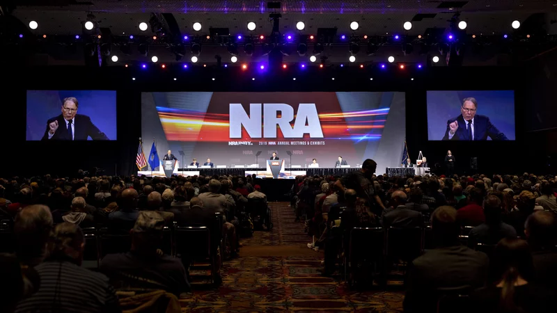 ACLU to represent NRA in free speech case.