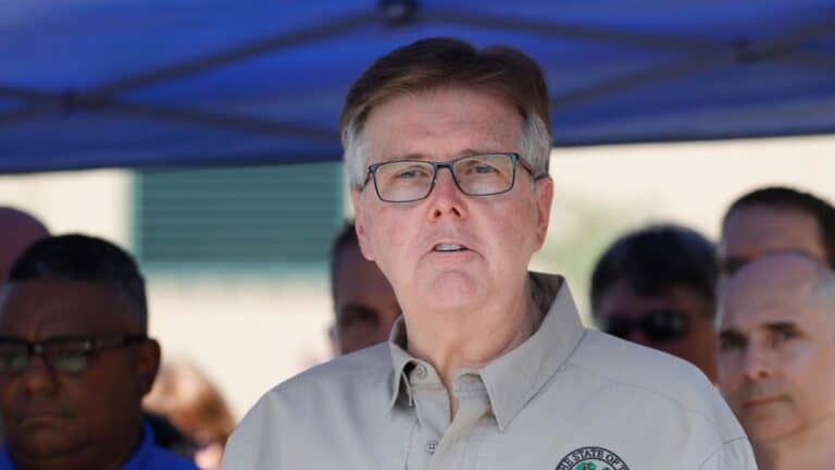 Texas Lt. Gov threatens to take Biden off the ballot.