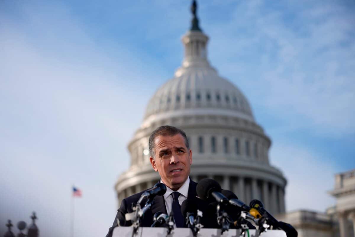 House Republicans move to hold Hunter Biden in contempt.