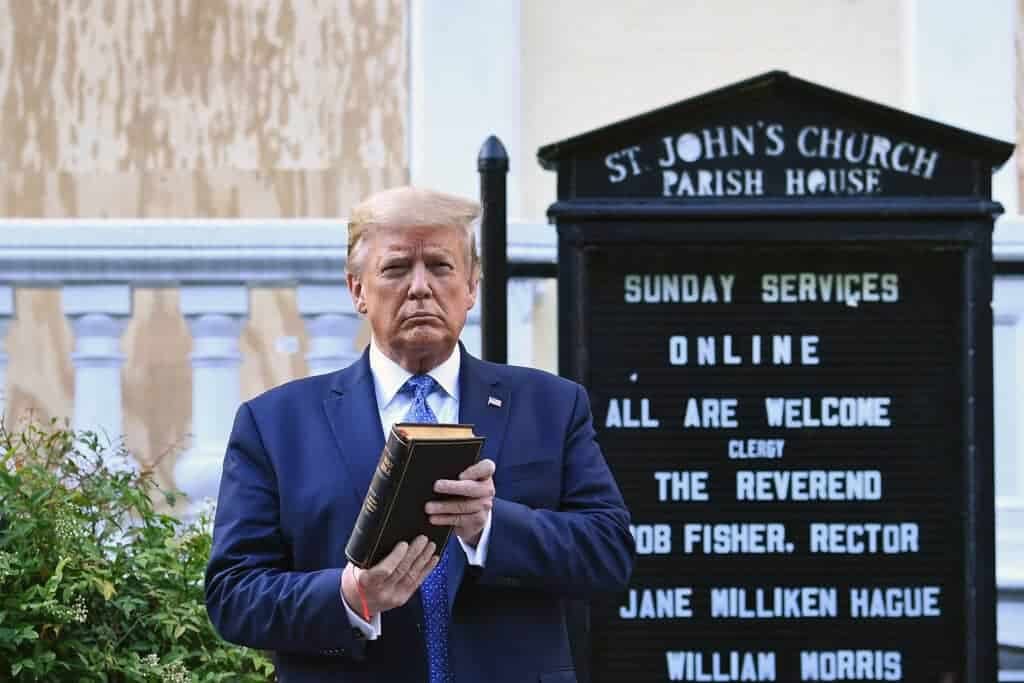 Iowa pastor slams video portraying Trump as a messiah: "There is only one God, and it's not Trump."