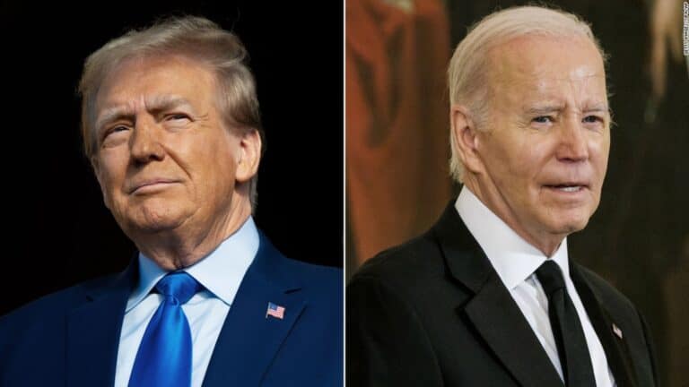Joe Biden and Donald Trump’s contrasting Thanksgiving messages.