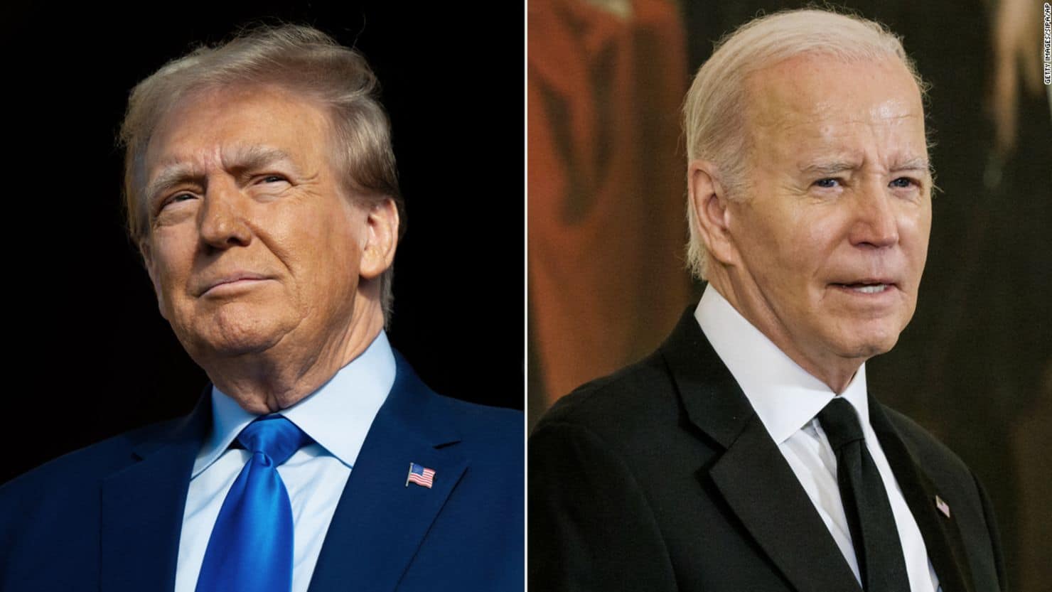 Trump slams Fox News poll showing Biden leading.