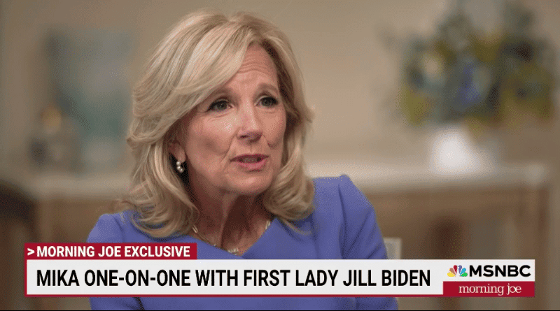 Jill Biden: "What they're doing to Hunter is cruel."