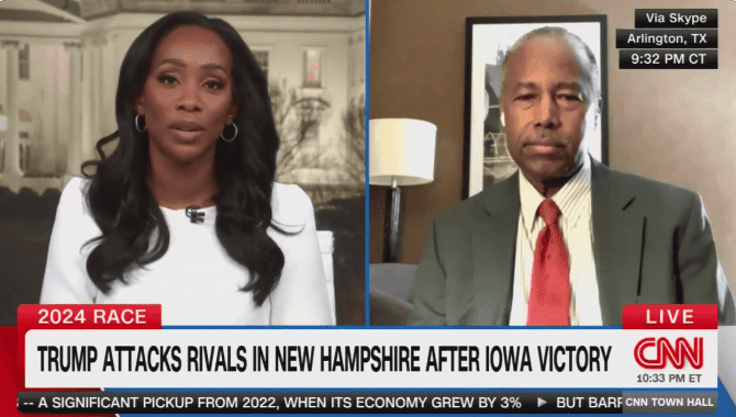 CNN host pushes back after Ben Carson says 'Trump is not a highly vindictive individual'