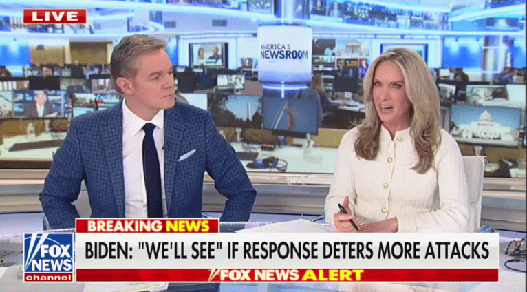 Fox News anchor loses it over Joe Biden answering questions in front of a chopper: "I find it professionally insulting"